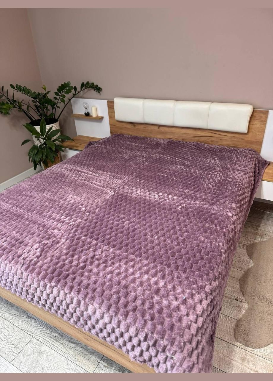 Королівські соти Плед Євро 200х230 (П4К-am-shahmatka-004) No Brand (323160884)