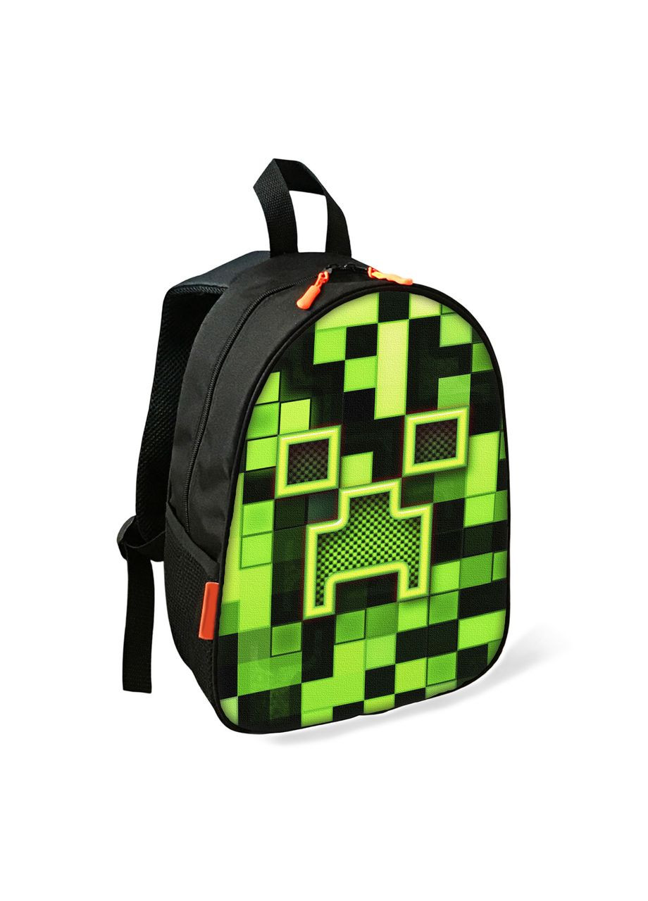 Рюкзак Minecraft Кріпер дитячий шкільний/міський 34х27х13 см для хлопчика (2727) No Brand (337468576)