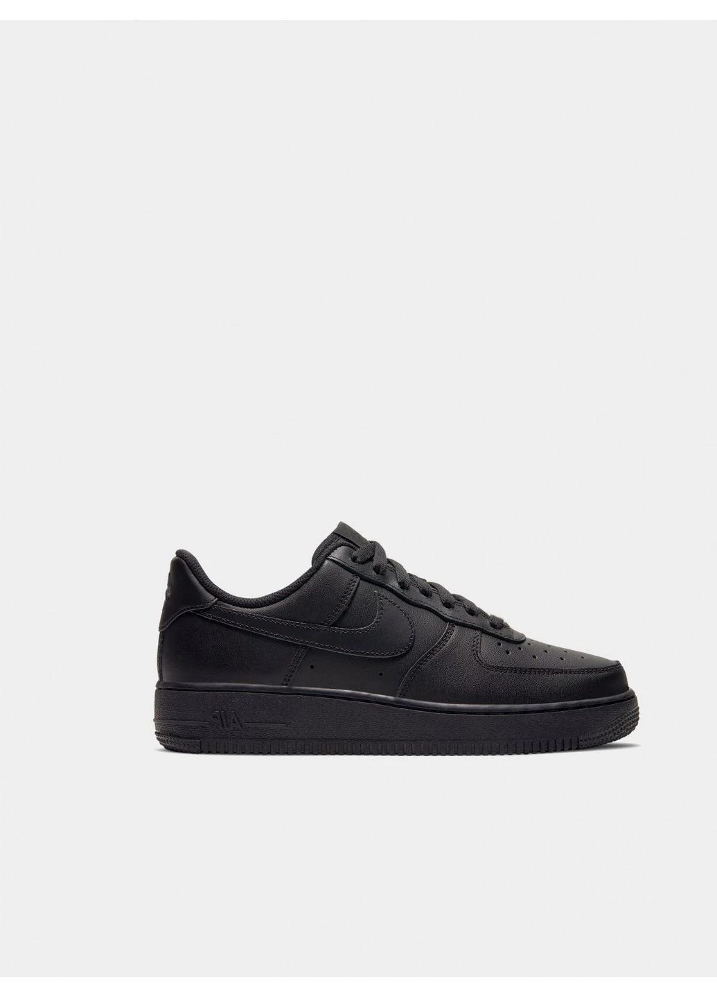 Черные летние кроссовки nike air force 1 low black найк аир форс 1 No Brand