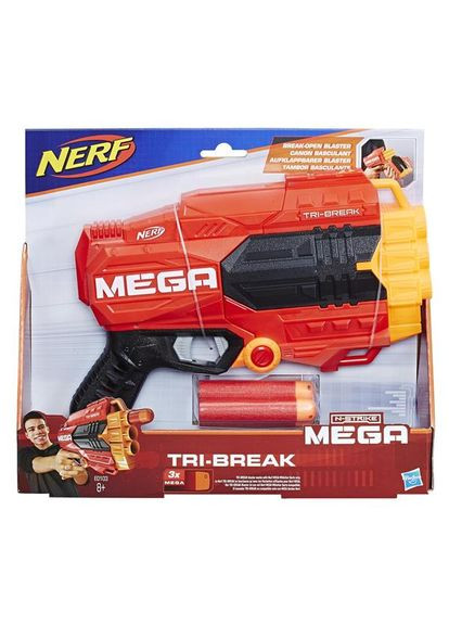 Бластер Mega Три Брейка (E0103) Nerf (339783445)