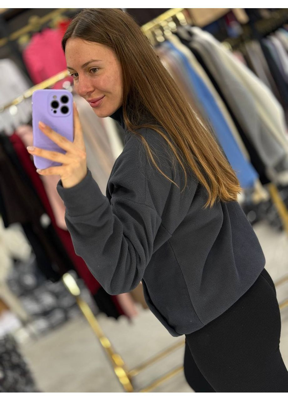 Худі тепле турецький фліс Полар,горловина на блискавці Україна (365234662)