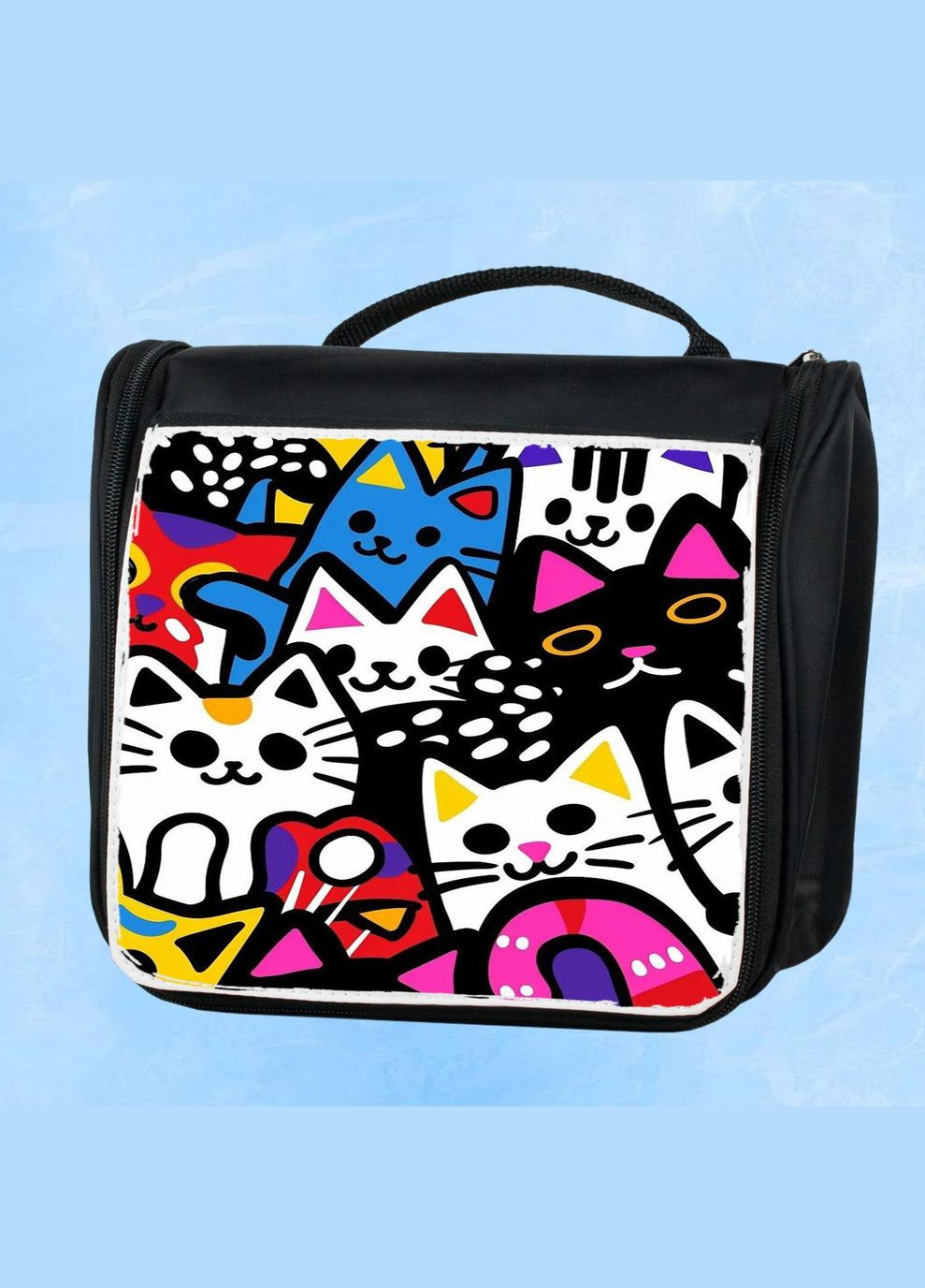 Дорожня сумка - органайзер для косметики несессер Child #020 Чорна No Brand (318677419)