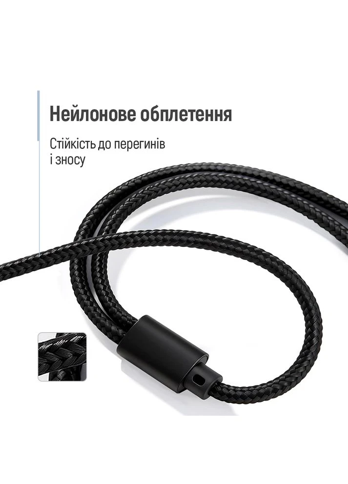 Адаптер 3.5 мм - 2х3.5 мм (F/M), 1 м, Black (CW-AD-J2MJ) Colorway (389752553)
