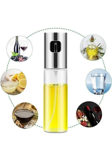 Пульверизатор для олії та оцту 100мл, Пляшка спрей дозатор для олії, Контейнер CW-173 для олії Benson (352770189)