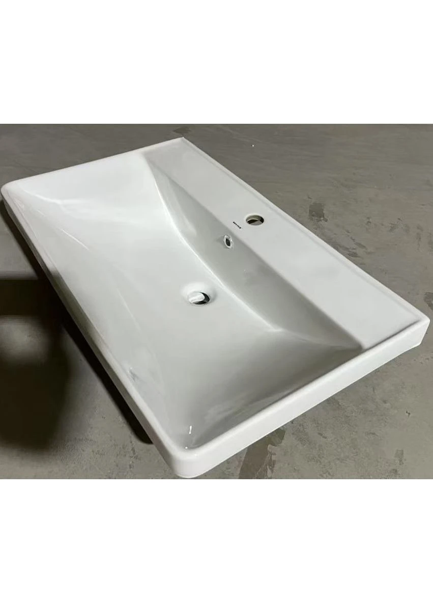Раковина мебельная STYLE-1503 800х480х190mm с отверстием под смеситель и переливом (MP6500) Mixxus (384191815)