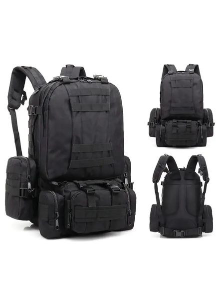 Рюкзак тактичний з підсумками Eagle B08 55 літр / Військовий, штурмовий / Вірменський Digital (363833626)