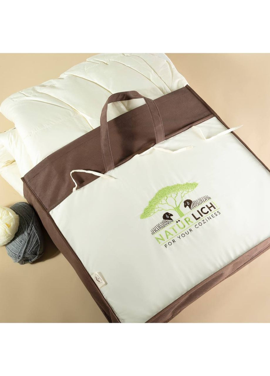 Ковдра вовняна мегатепла 175х210 (двошарова) IDEIA Wool Premium (303726770)