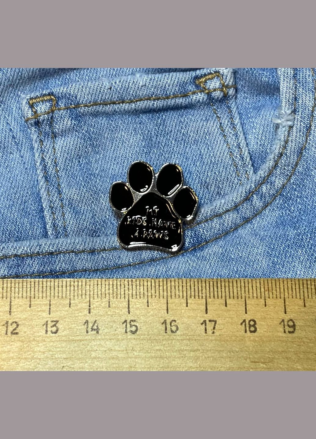 Значок / пен металлический милые черные кавычки с надписью No Brand (330618733)