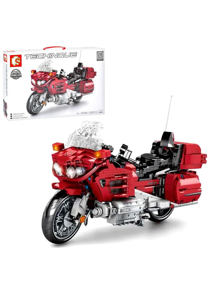 SEMBO 701944 TECHNICS - Мотоцикл (1 205 дет.) Sembo Block (361080069)