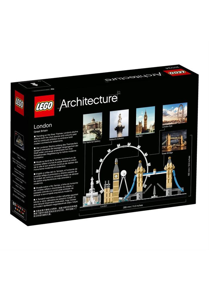 Architecture Лондон 468 деталей (21034) Lego (304055453)