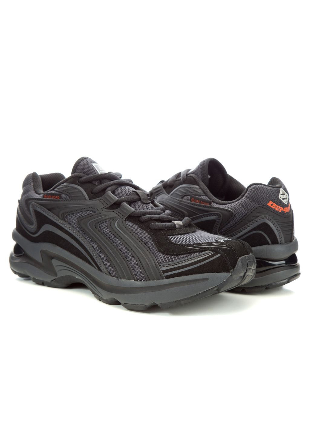 Серые всесезонные кроссовки мужские Baas