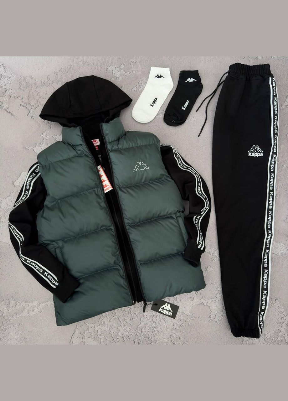 Жилет-зіп худі-штани-2 пари шкарпеток у подарунок (весна/літо/осінь) No Brand (316244273)