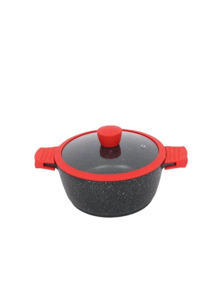 Кастрюля с крышкой BH-7353-22-MRB 22 см 3 л Bohmann (319551221)