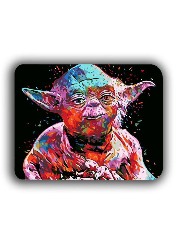 Коврик компьютерный мастер Йода Звездные войны 18х22 см (k167) No Brand (326997682)