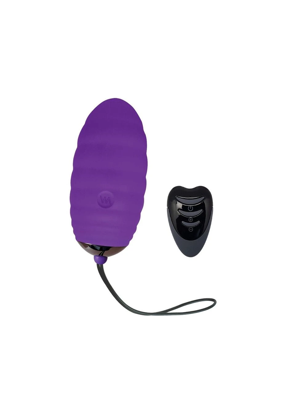 Віброяйце Ocean Breeze 2.0 Purple, пульт ДК, дуже потужний мотор, 10 віброрежимів Adrien Lastic (315340231)