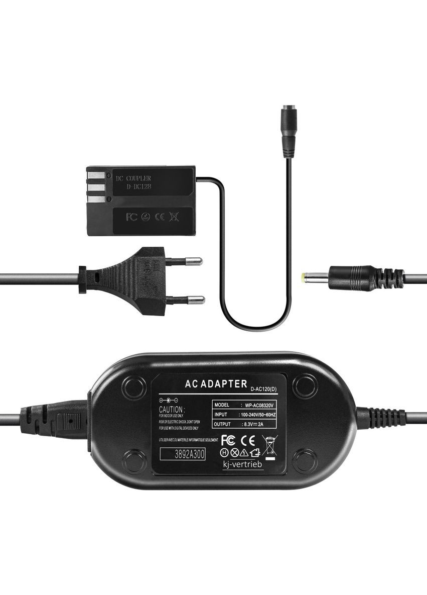 Сетевой адаптер D-DC128 (K-AC109) (акб D-Li109) для камер K-30 K-50 K-500 K-70 K-r K-S1 K-S2 KP PENTAX (369558666)