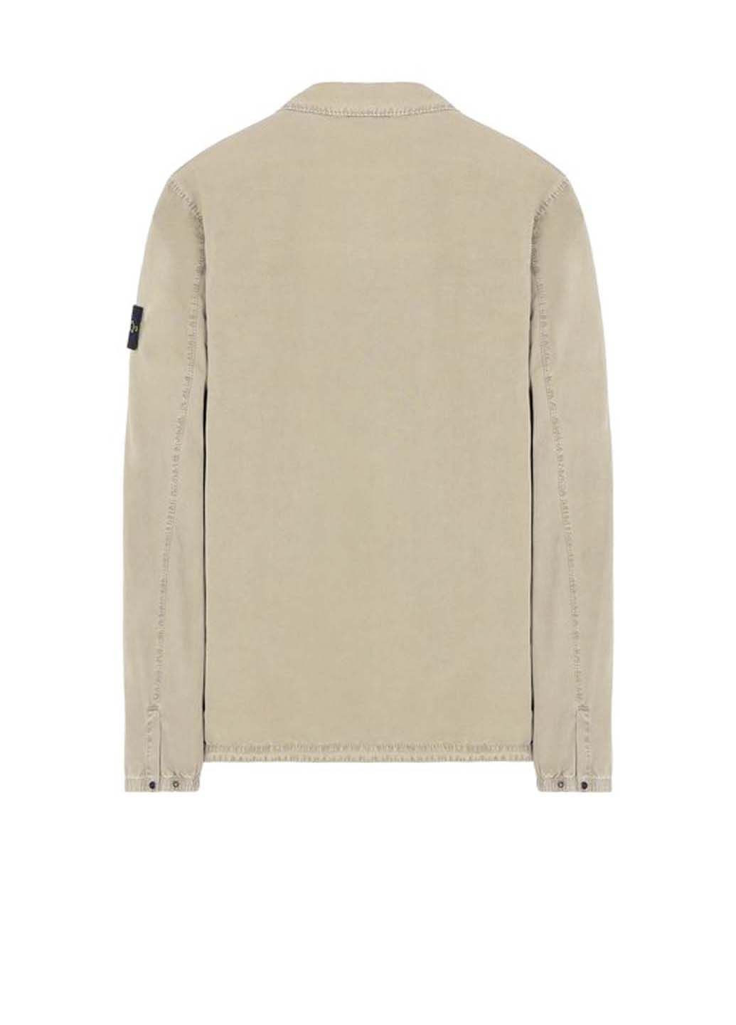 Бежевая рубашка Stone Island