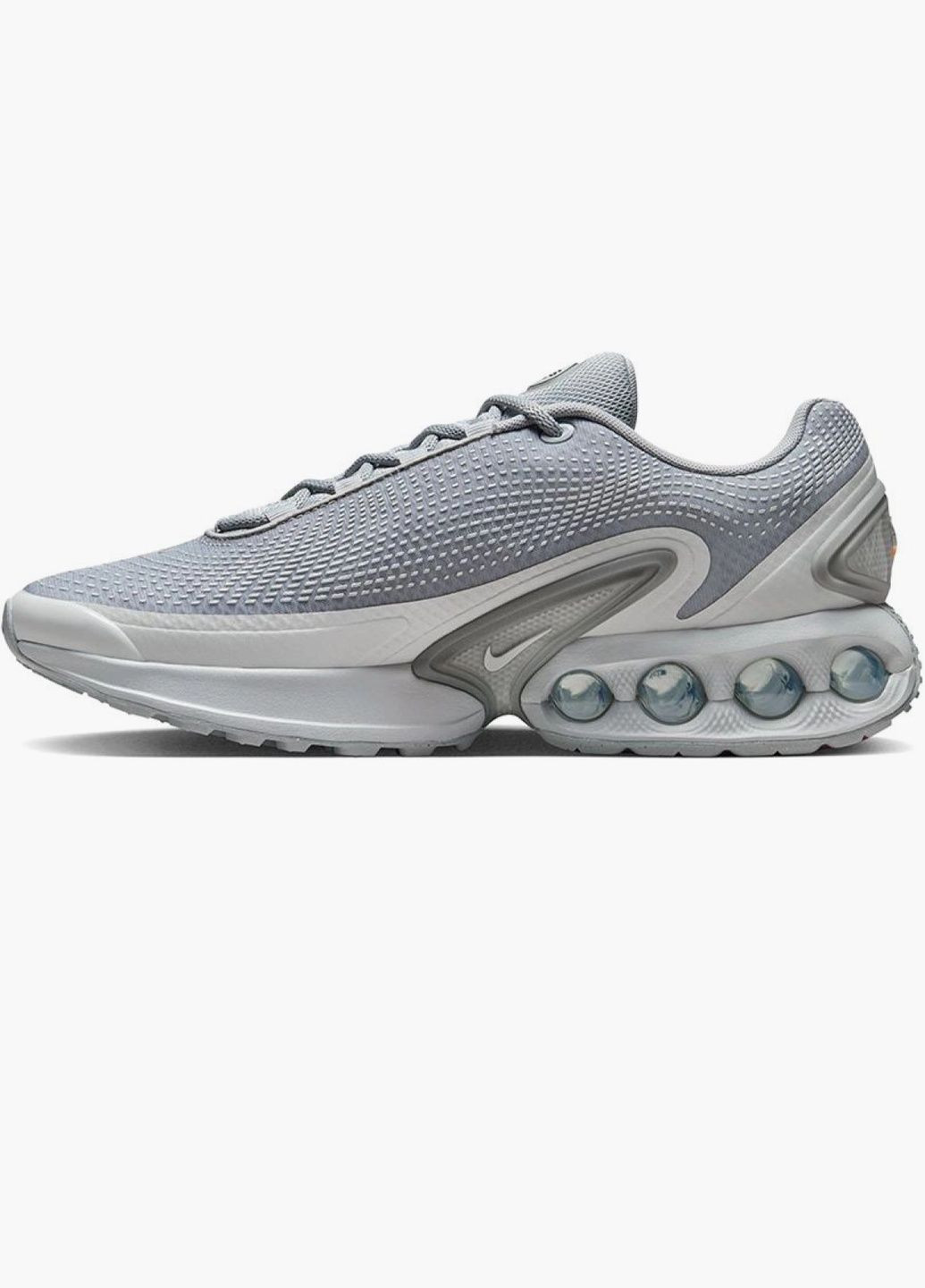 Серые демисезонные кроссовки мужские air max dn grey dv3337-007 Nike