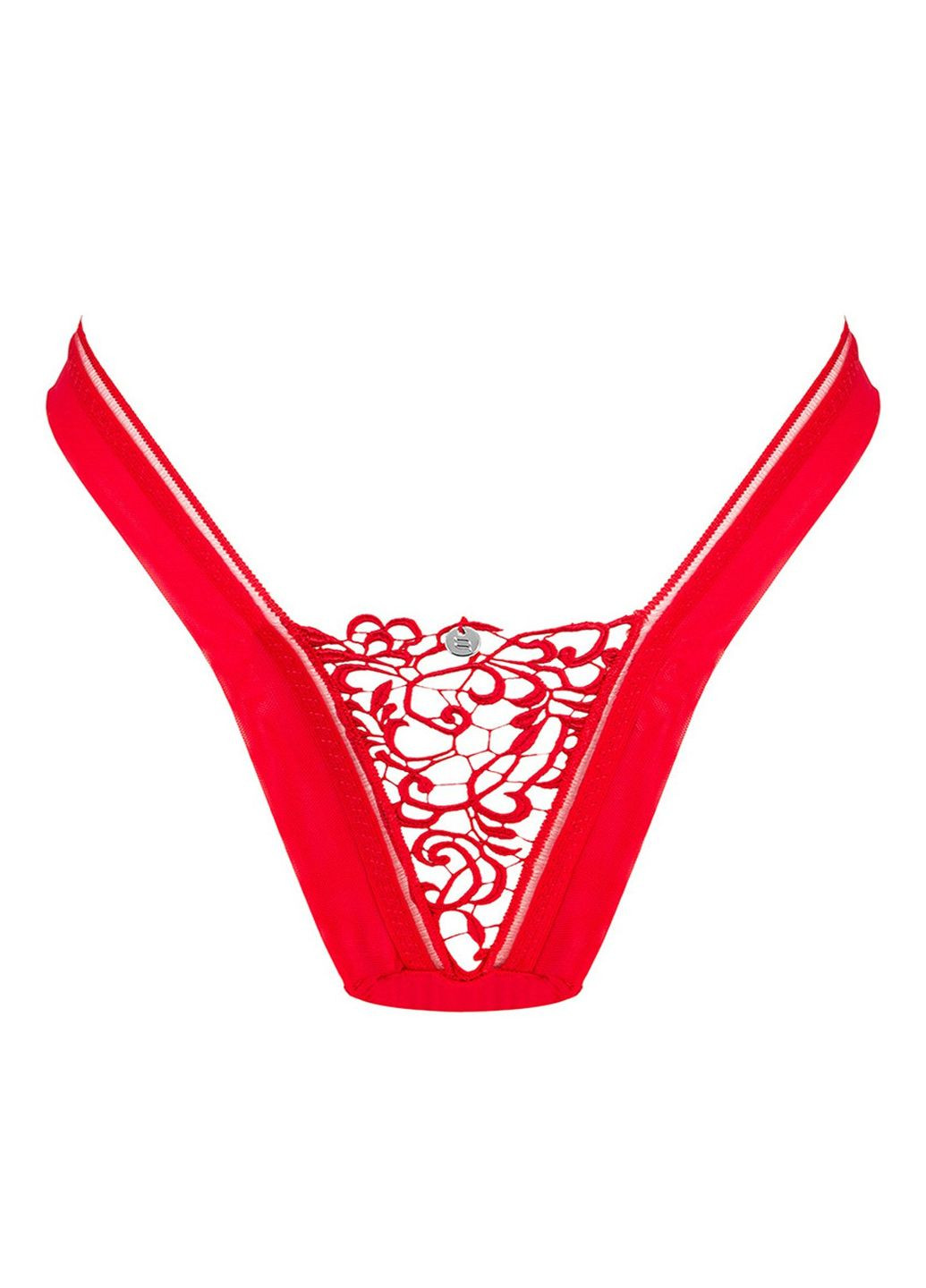 Красный демисезонный трусики- стринги larisya Obsessive