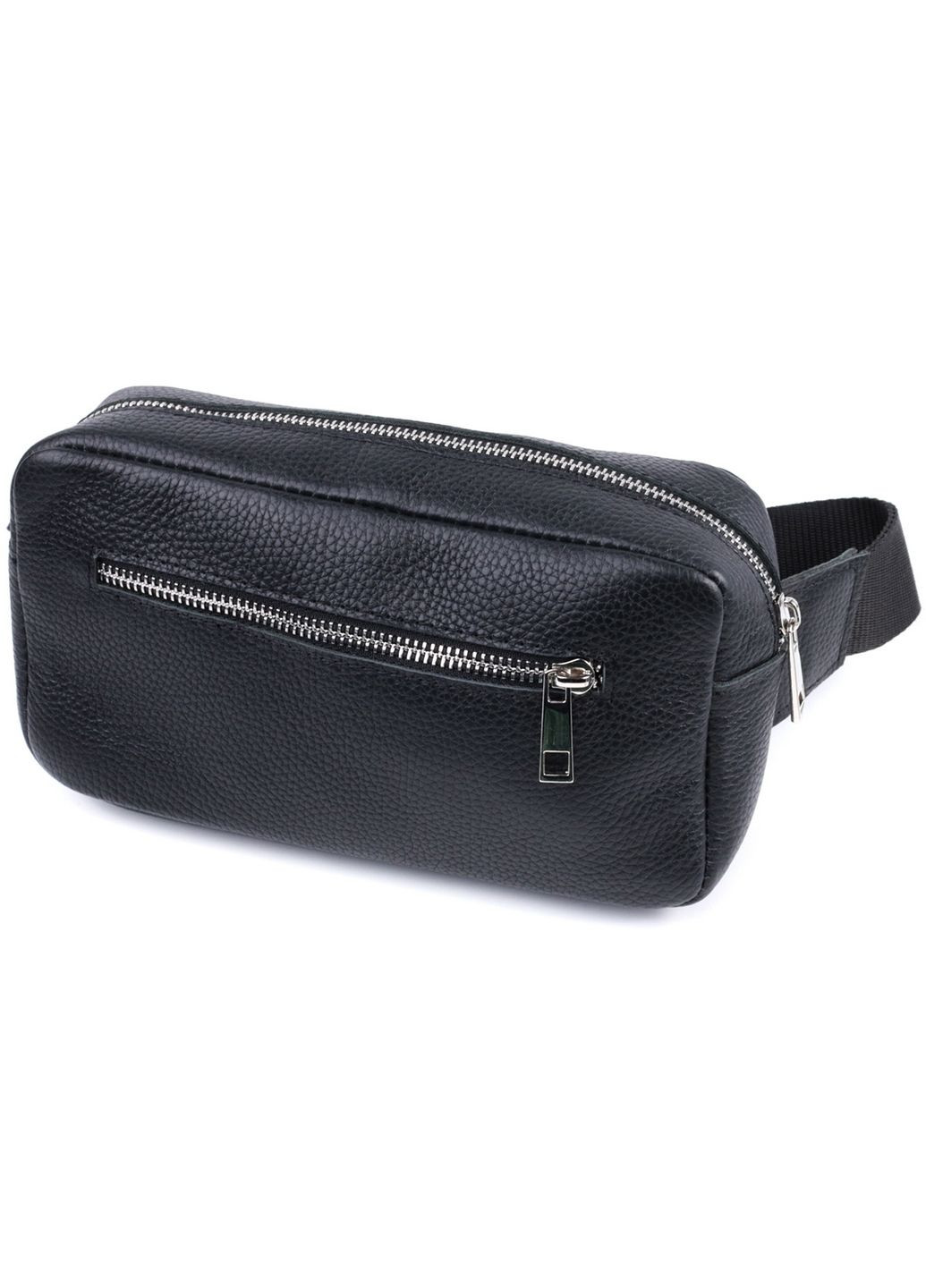 Чоловіча сумка-бананка із натуральної шкіри флотар 22х11,5х5,5 см Shvigel (315873266)