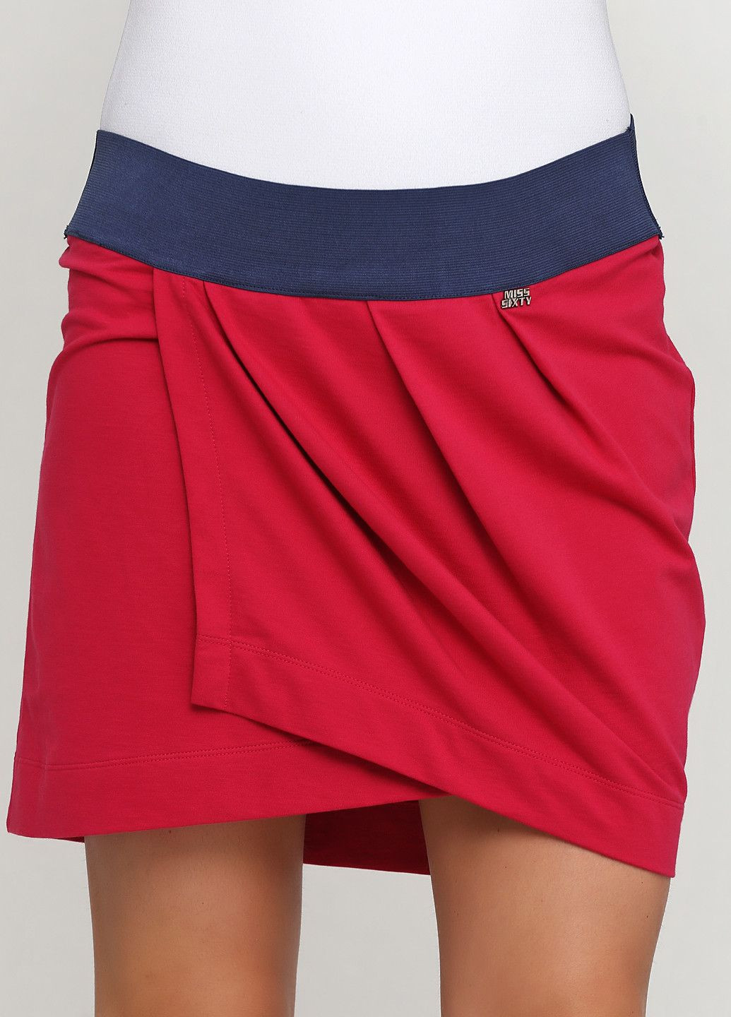 Фуксиновая повседневная юбка фуксия Miss Sixty