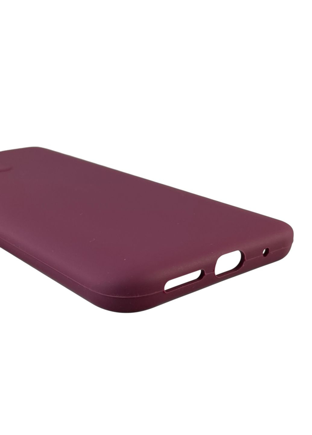 Чохол для Redmi 10 (4G) силіконовий з мікрофіброю нековзний на сяомі редмі 10 4г бордовий Xiaomi (366389799)