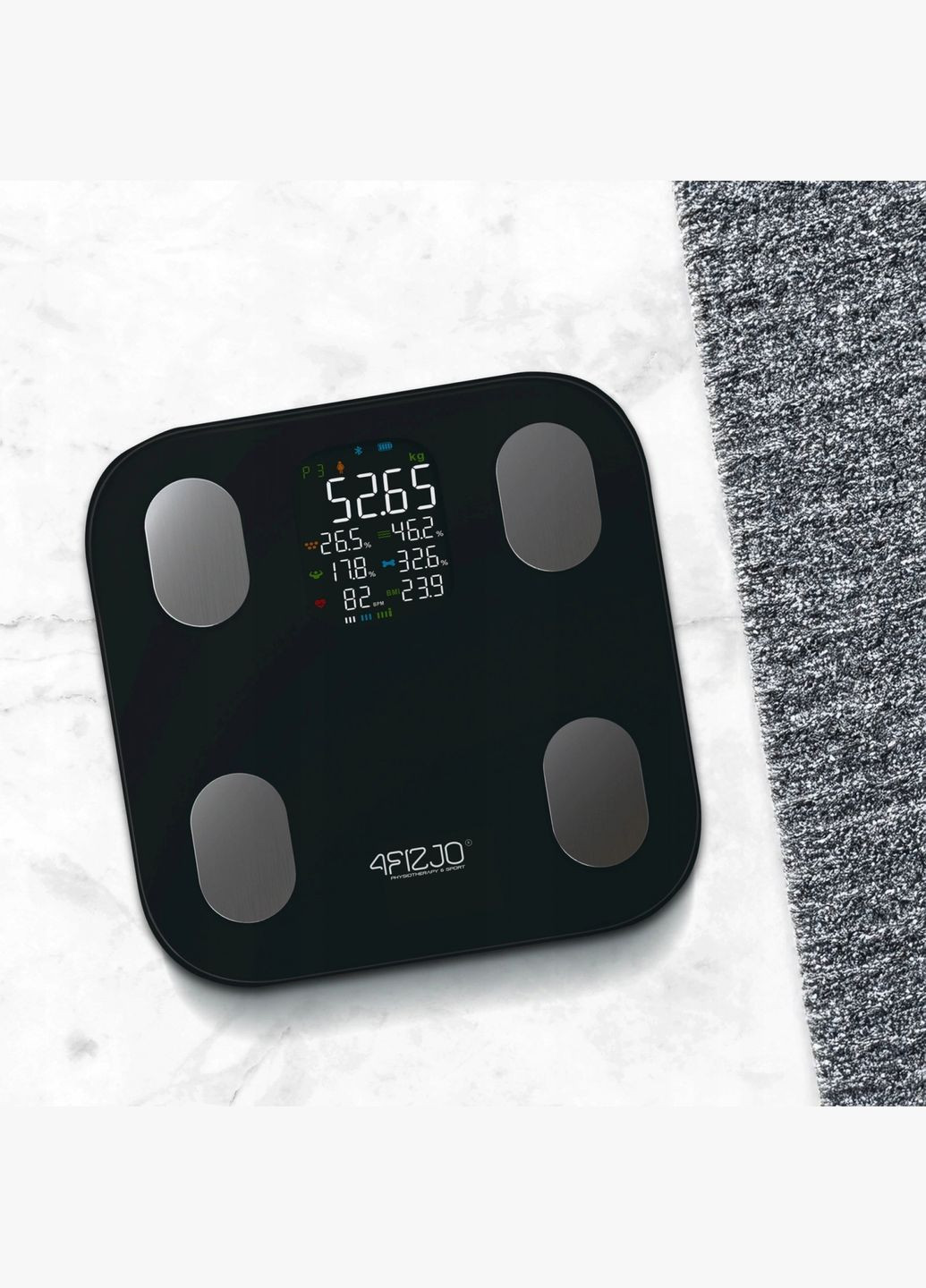 Ваги підлогові 4FIZJO P-5905973404051 (340459198)