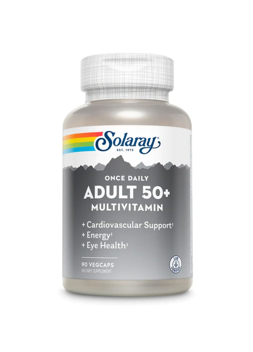 Комплекс витаминов Once Daily Adult 50+ Multi - 90 vcaps Solaray (288677429)