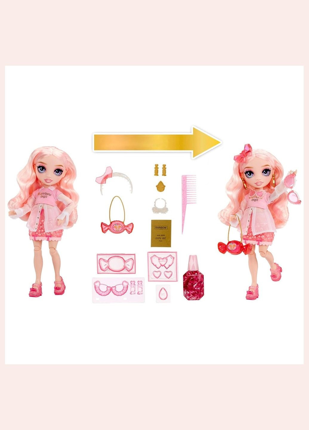 Лялька Creative Crystals Белла (121367) Rainbow High (326806145)