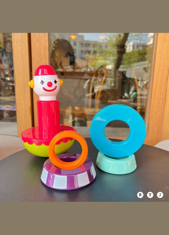 Дитяча пірамідка SL83019 неваляшка Клоун Fun Game (327217393)