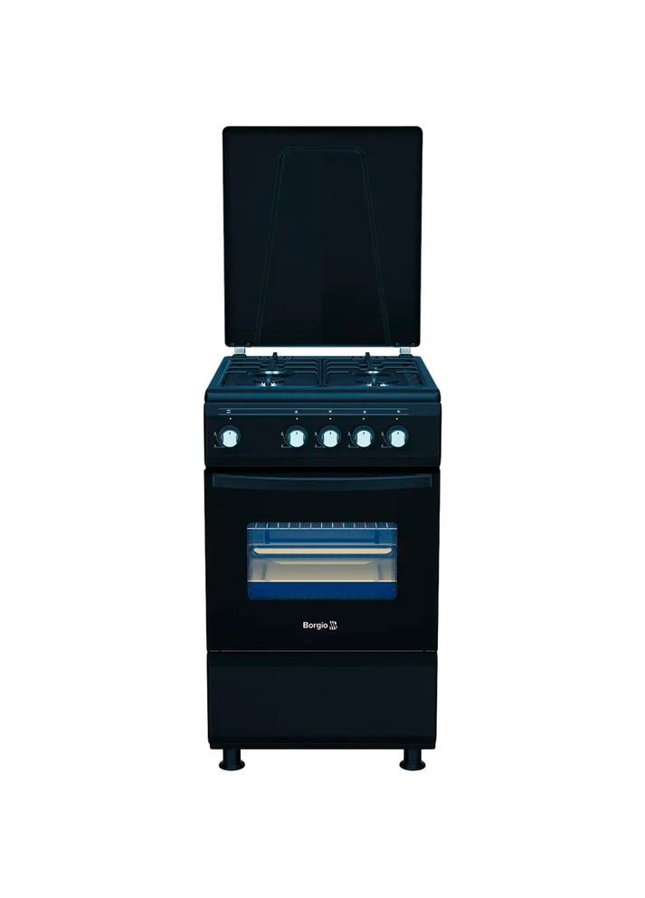 Газовая плита газовая gg 540 bl mbbl BORGIO