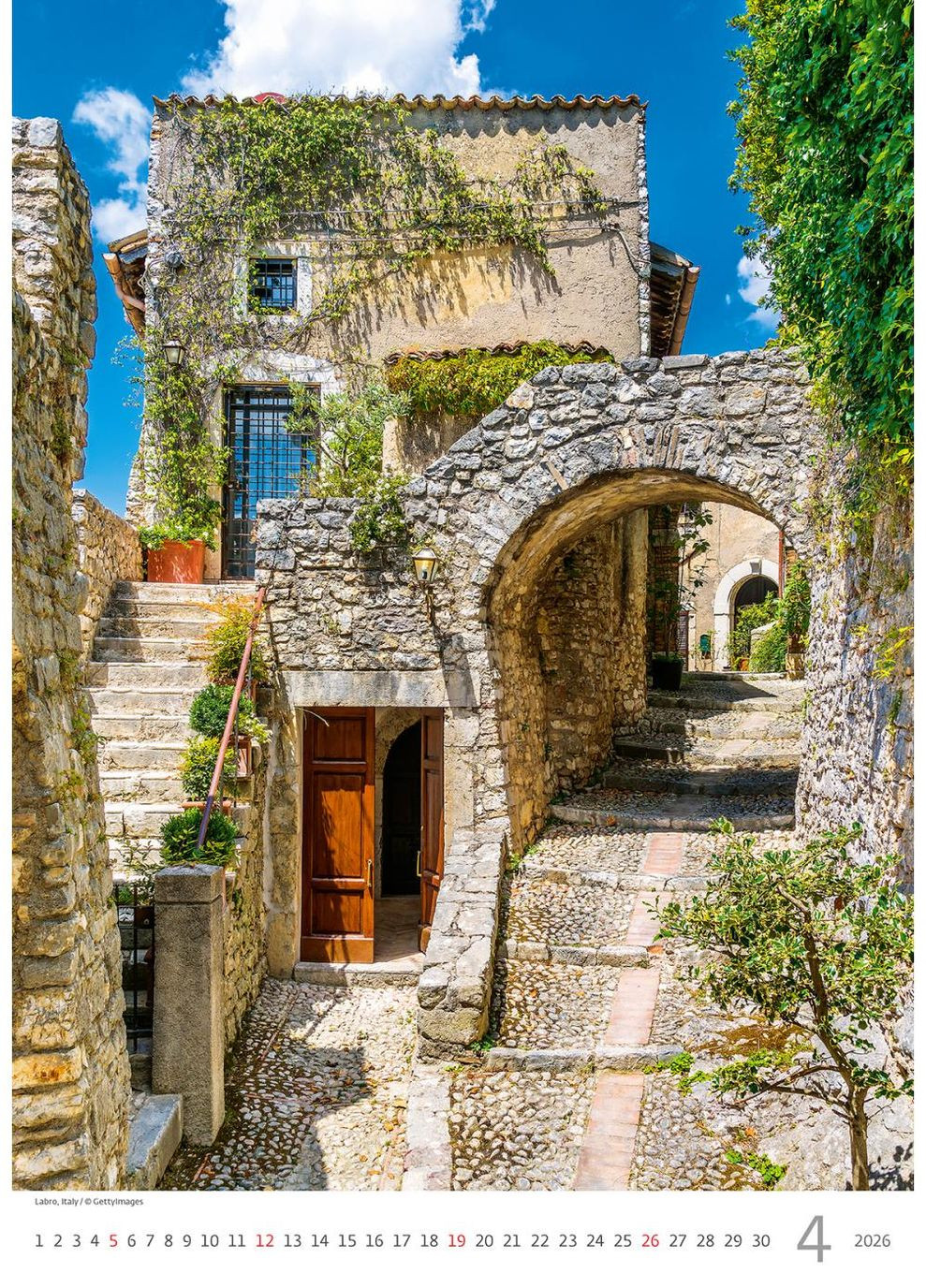 Календар HELMA 2026 31,5 х 45 см Romantic Corners Helma 365 (361855128)