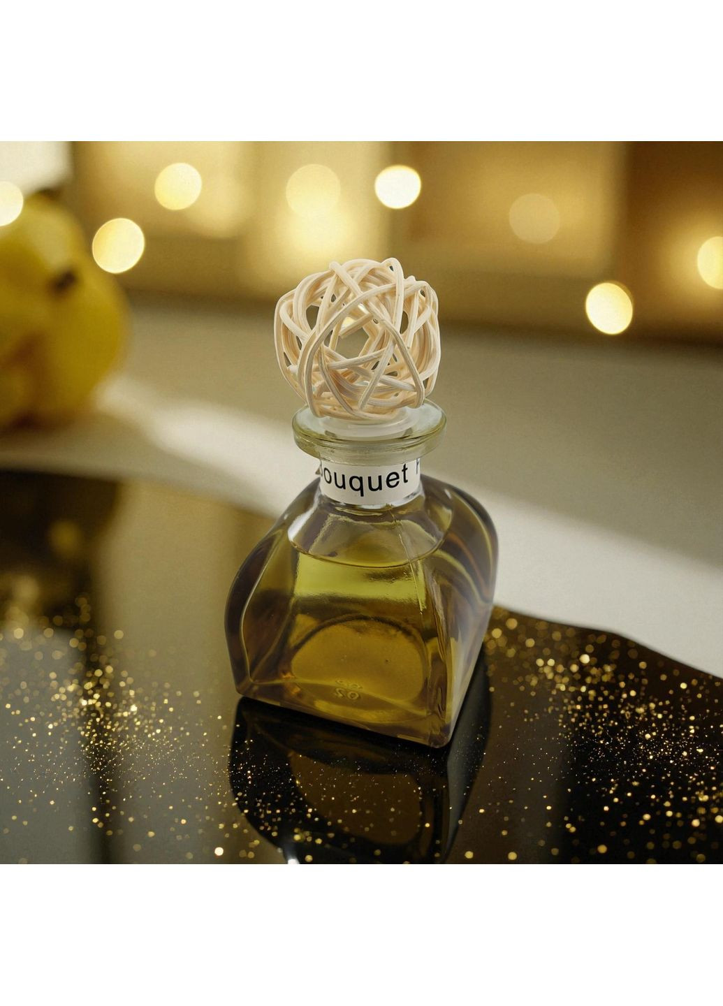 Аромадиффузор Османтус парфюм для дома с эфирным маслом тростниковыми палочками натуральный аромат Белый 160_2_0_1C No Brand (369489537)