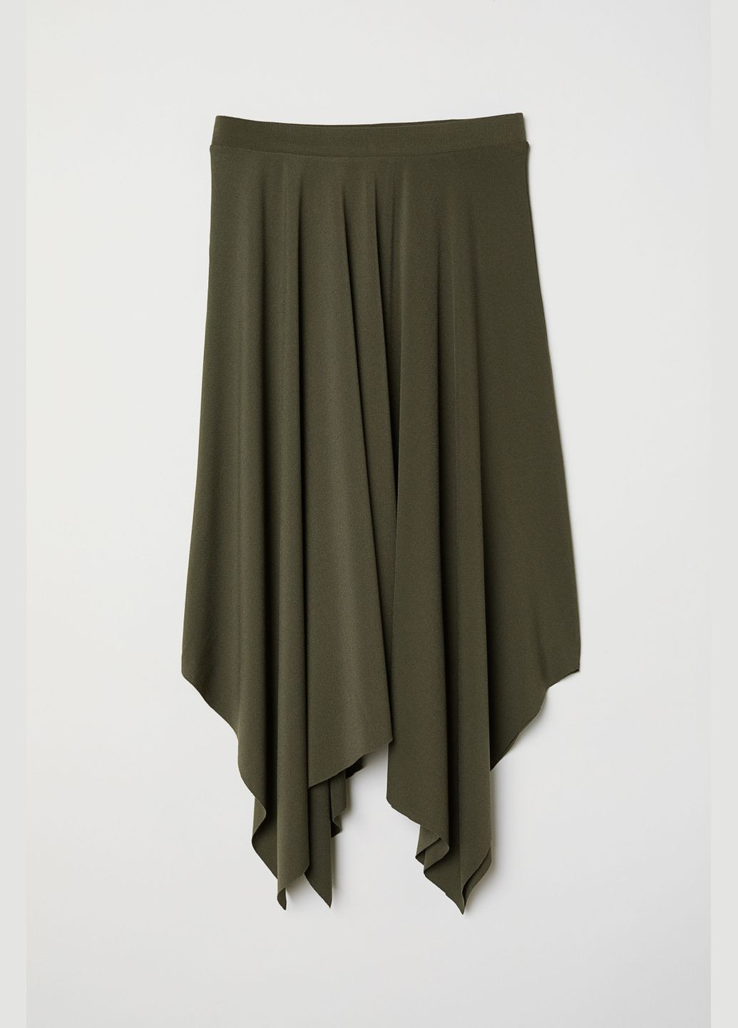 Оливковая (хаки) юбка H&M