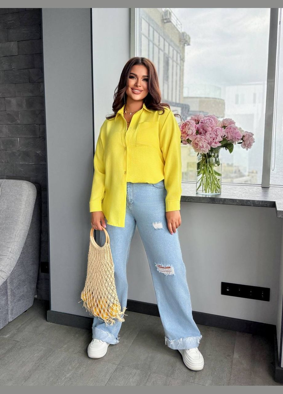 Жіноча стильна сорочка вільного крою Style Point (334101196)