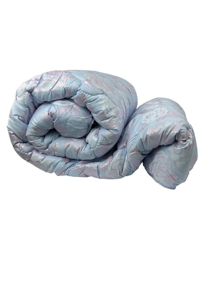 Ковдра двоспальна закрита Квітка 20384 175х215 см перламутрова Arda (328391759)