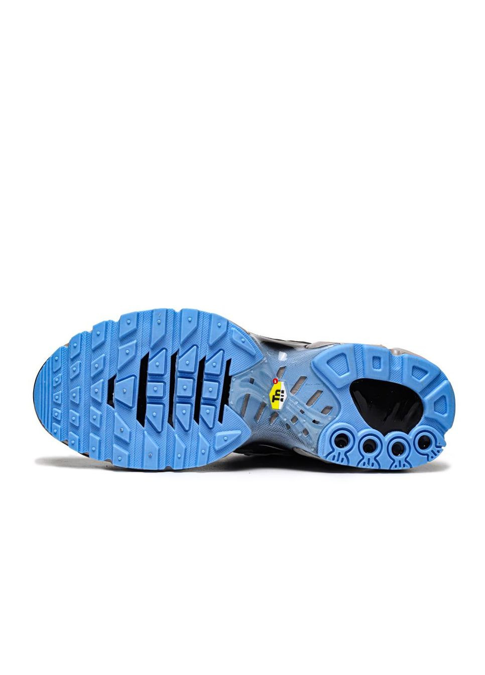 Серые демисезонные кроссовки мужские nike air max tn black grey waterproof найк аир макс тн плюс No Brand