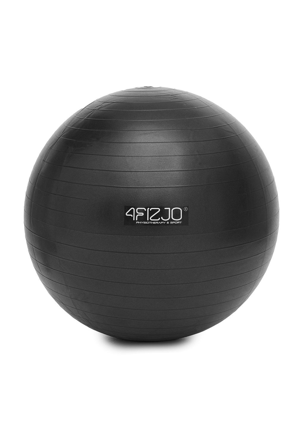 М'яч для фітнесу (фітбол) 55 см AntiBurst Black 4FIZJO 4fj0399 (275095687)
