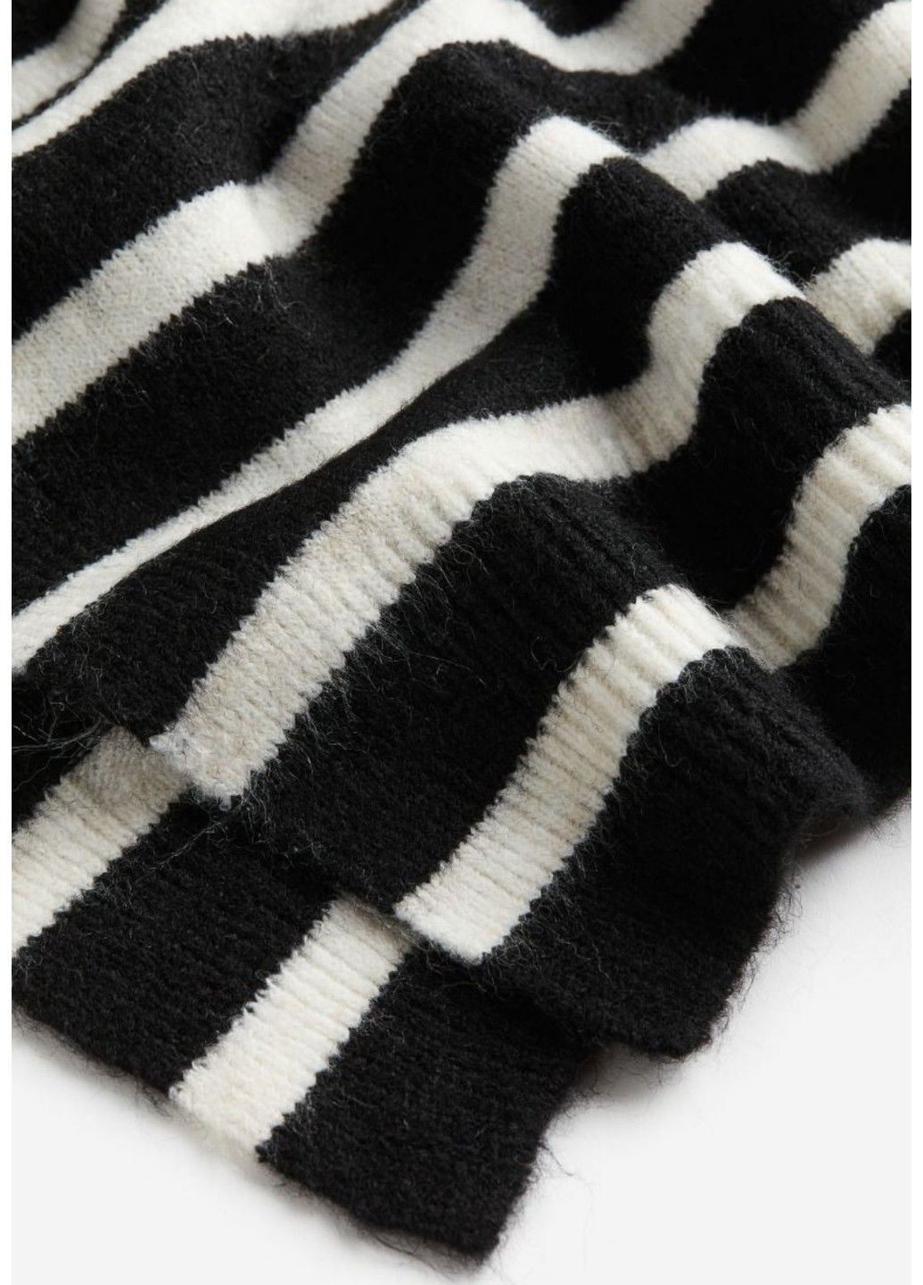 Красный демисезонный женский свитер оверсайс н&м (57741) хs черный H&M