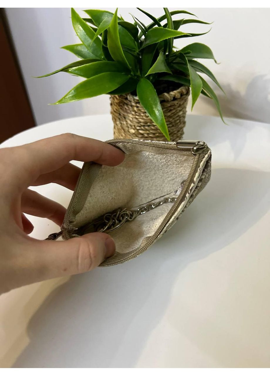 Ключниця жіноча натуральна шкіра рептилія, лазерна обробка, два кільця (10064) Desisan (368150503)