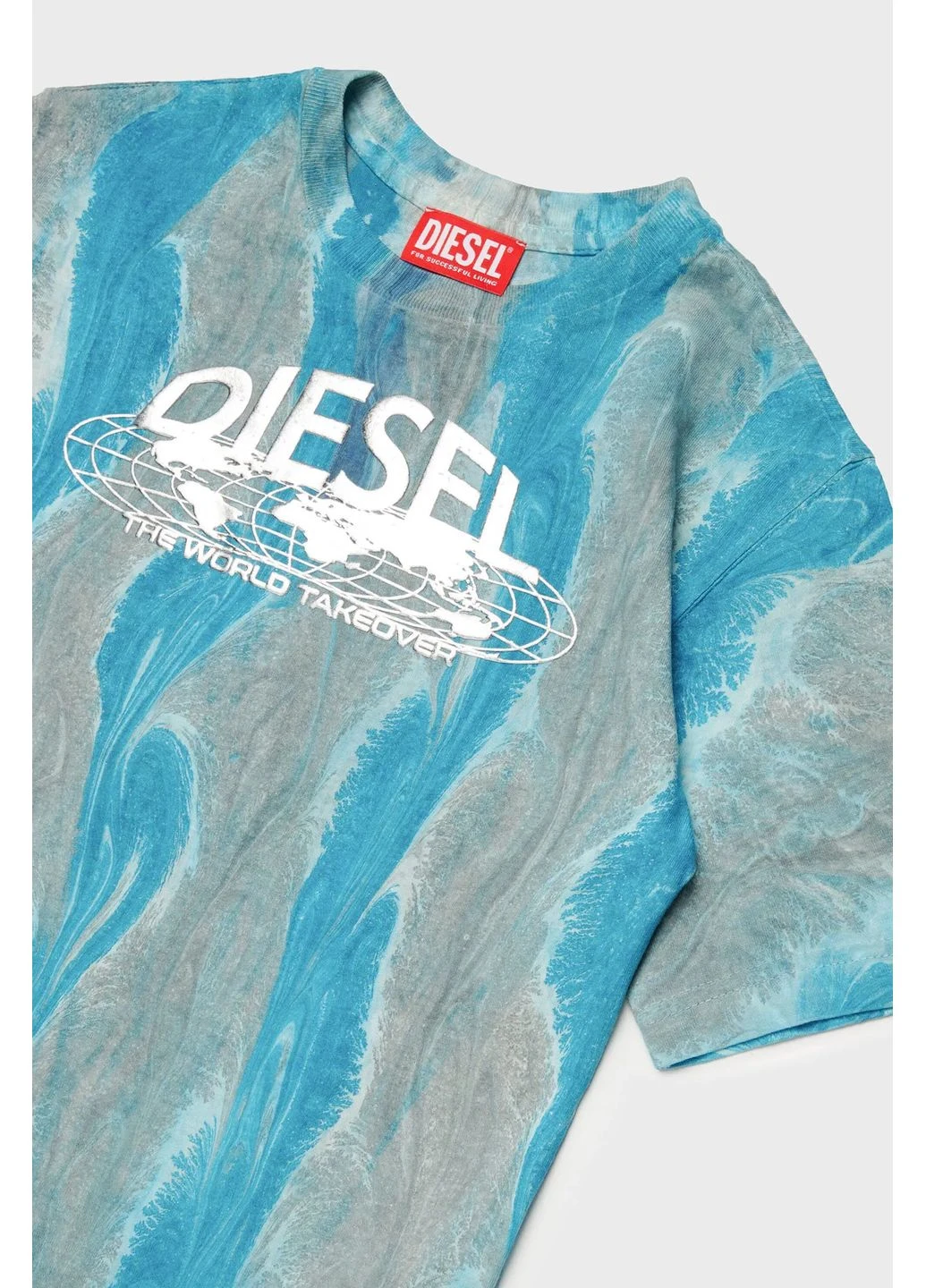 Комбінована літня футболка Diesel