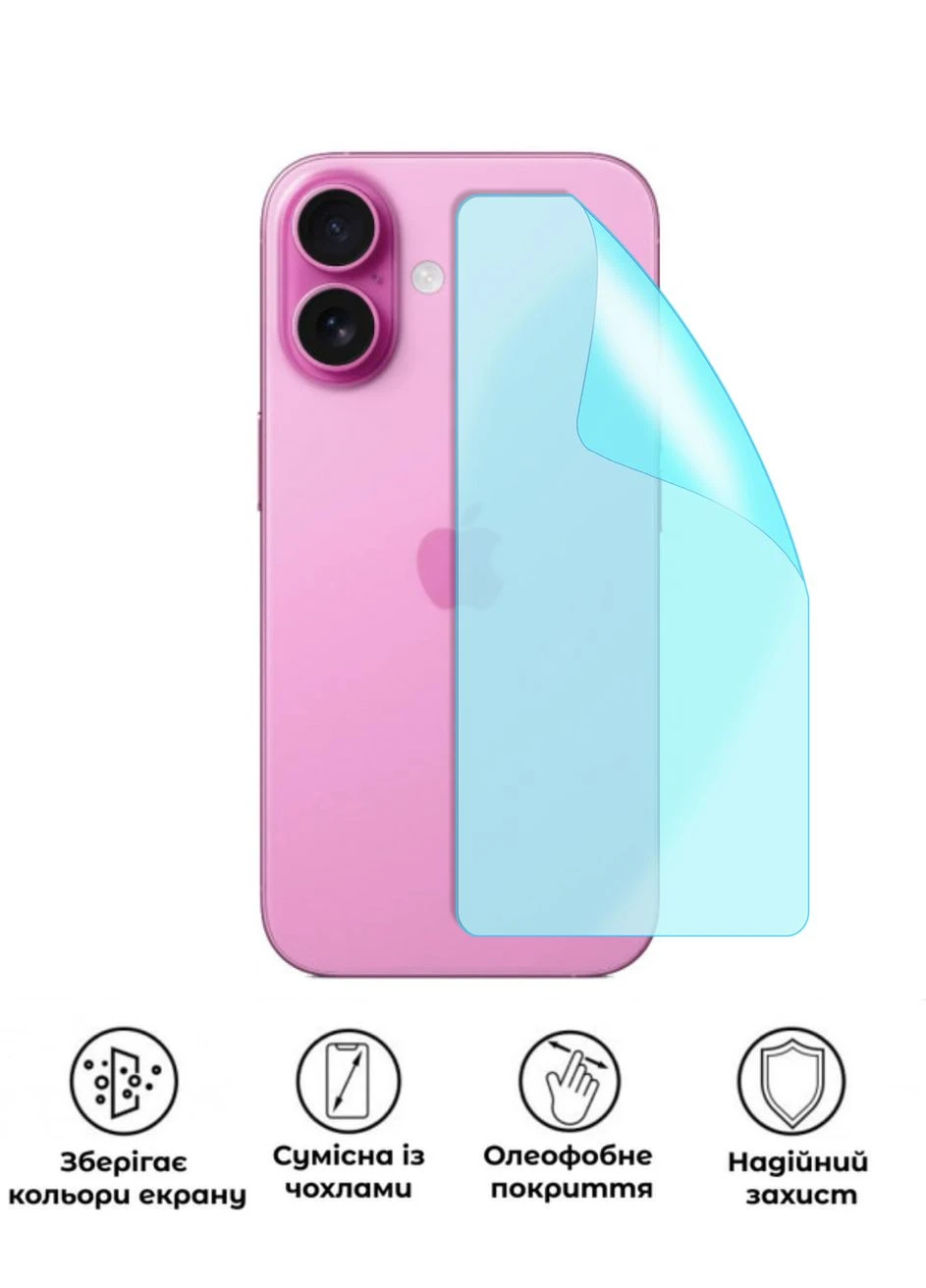 Защитная полиуретановая матовая пленка Medium Armor на корпус смартфона Apple iPhone 16 Plus GP (371131760)