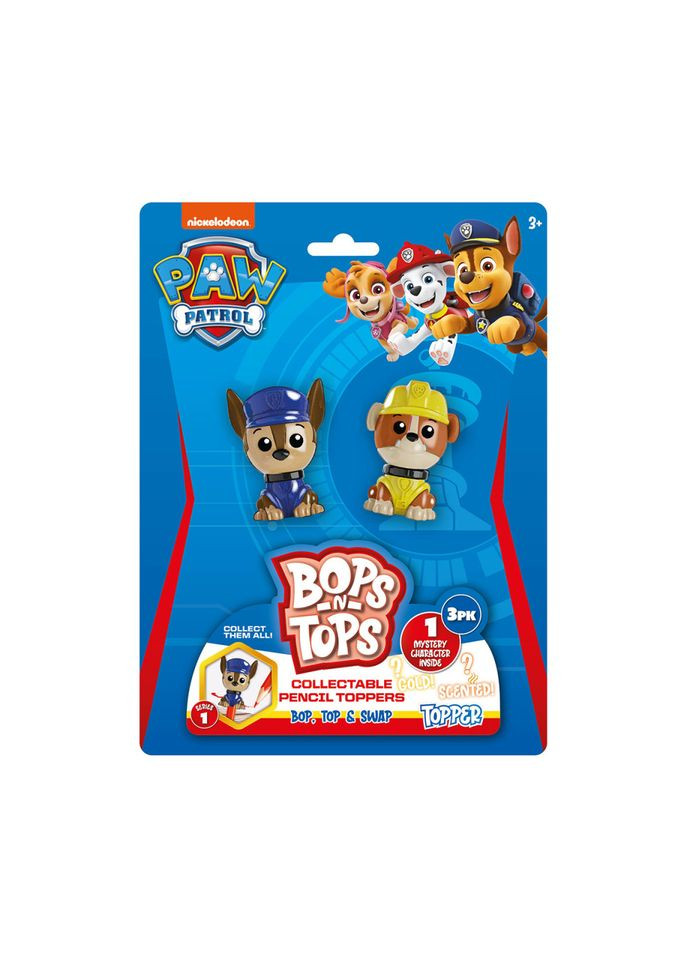 Набір колекційних фігуроктоперів Щенячий патруль PWP20-3980-KV-FO серії "Bop n Tops" 3 фігурки Sambro (302820327)