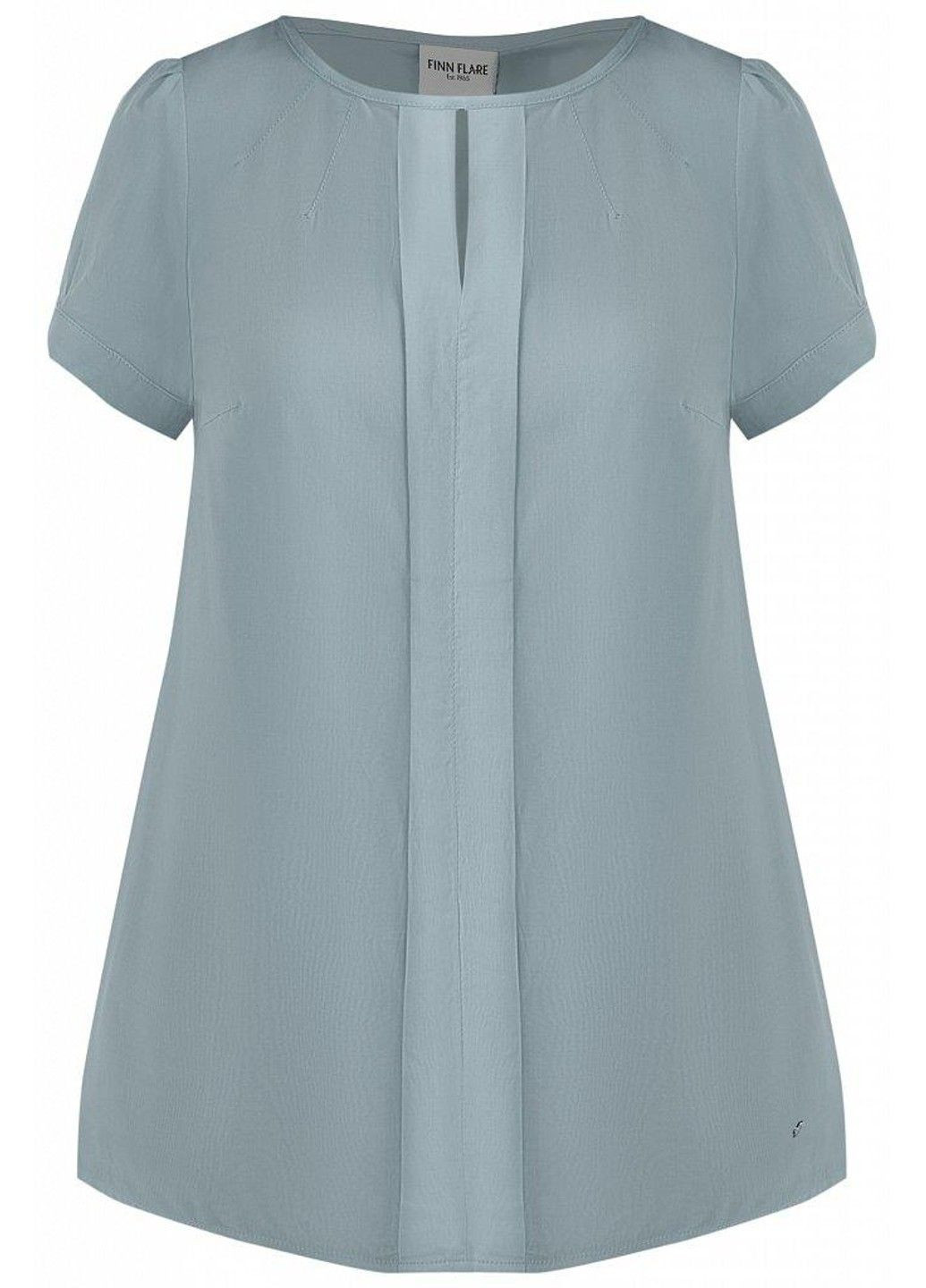 Сіра літня блузка s19-11099-516 Finn Flare