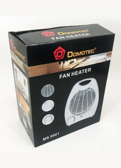 Обогреватель тепловентилятор электрический Domotec MS 5901 (303721928)