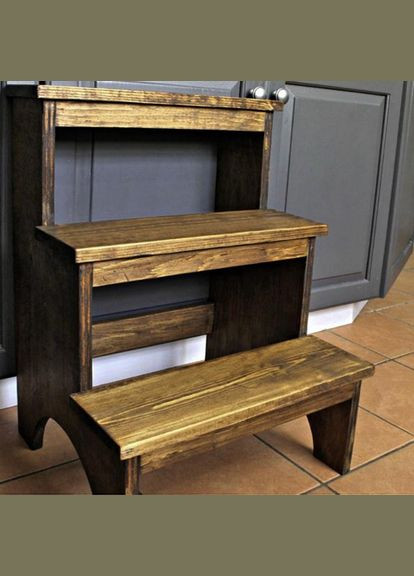 Лавка-сходинка з дерева Милк мускат (ССТ-007207) No Brand (327845104)