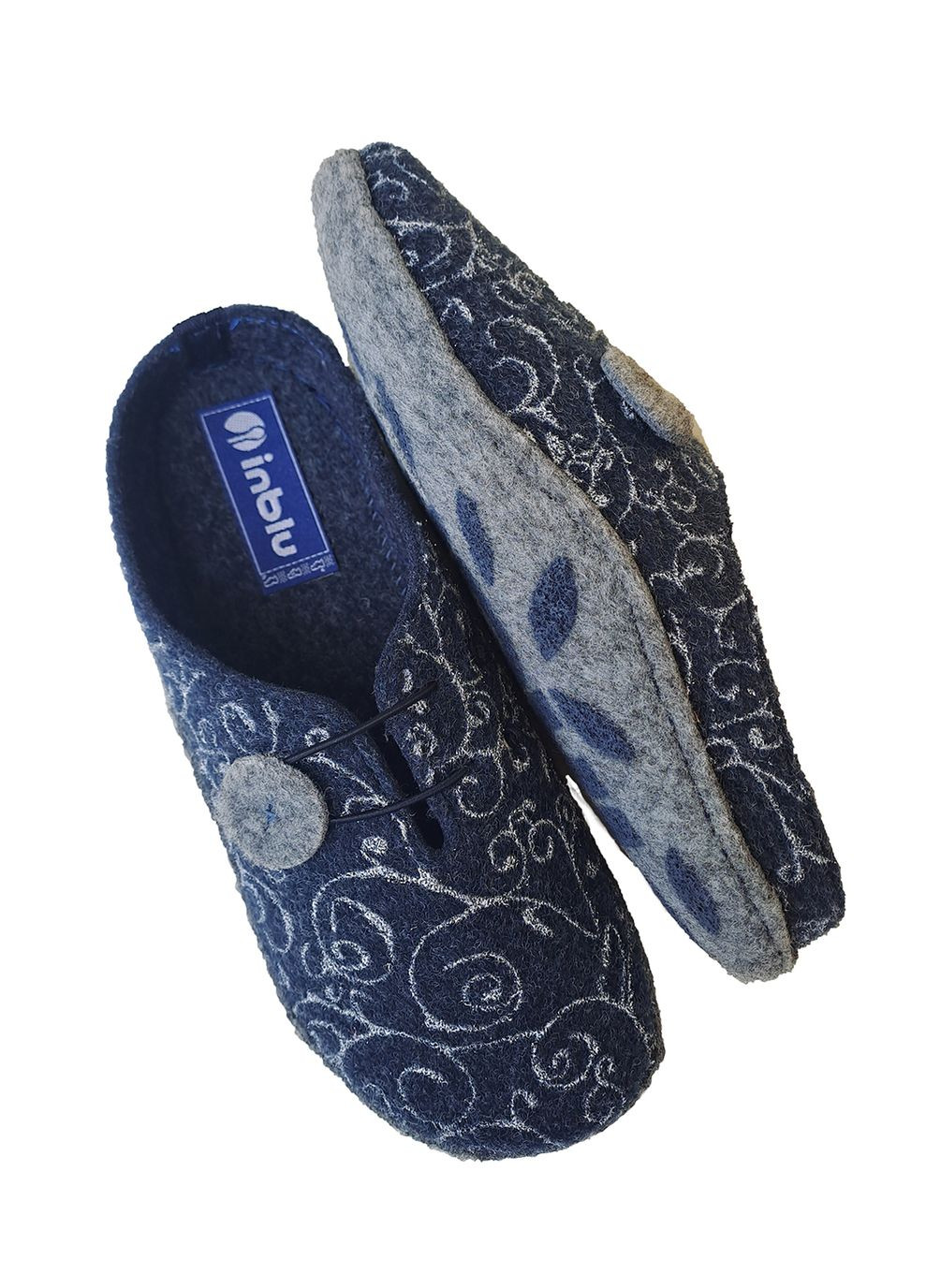 Капці безшумні закриті паркетні Inblu (338628120)