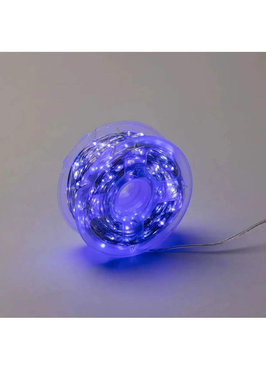 Гирлянда светодиодная 1000 LED 100 м синяя на пульте капля белый провод Garlando (399268237)