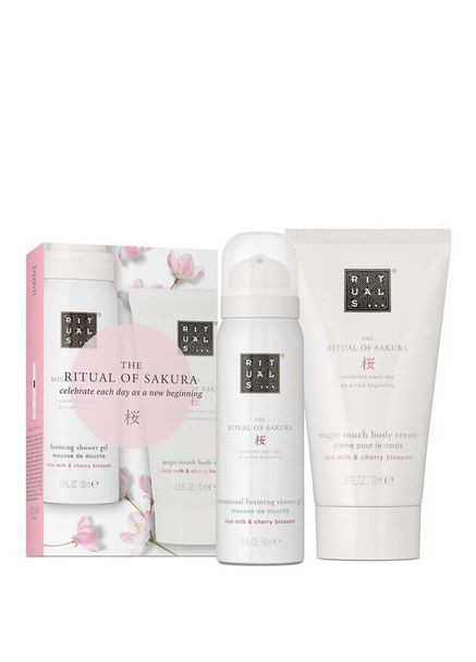 Подарочный набор The Ritual Of Sakura гель 50 мл + крем 70 мл (553344063) Rituals (369165016)