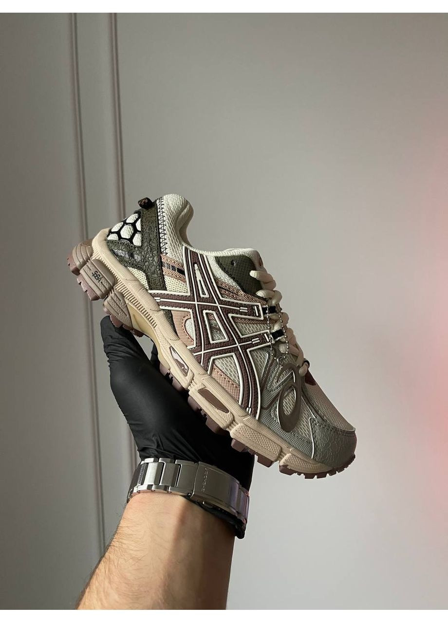 Кроссовки женские и мужские Asics Gel-kahana 8 Marathon Pastel | Асикс Гель Кахана 8 серо-зеленые No Brand серо-зелёные демисезоны (355339587)